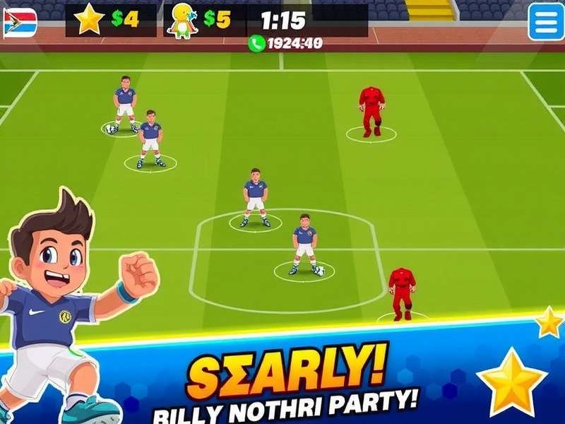 Intense Fiesta Striker Star matches in Indian stadiums Fiesta Striker Star Gameplay